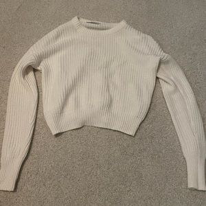 Urban outfitters basic cream sweater
